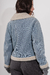 GAMU0949 Gamulan denim combinado con boucle crudo - tienda online