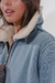 GAMU0949 Gamulan denim combinado con boucle crudo - Indumentaria Wassa