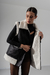 CHAL0127 Chaleco gamulan oversize combinado con maxi bolsillos - Indumentaria Wassa