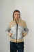 CAMP0029 Puffer 3 recortes combinados entre reflex y brilloso - comprar online