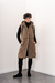 CHAL1007 Chaleco largo de sire engomado doble bolsillo - comprar online