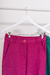 PANT0874 Pantalon sastrero con botamanga y boton al tono con borde dorado en internet