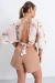 SHOR0891 Short sastrero con pinzas, pasacinto y bolsillos - tienda online