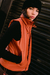 CHAL0019 Chaleco puffer simil cuero