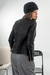 Imagen de CUER00M6 Campera simil cuero detalles matelicos, cuello mao