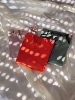 Polera CONEY Mandarina ♡ Algodón (Talle XS, 3XL) - las horas ingenuas