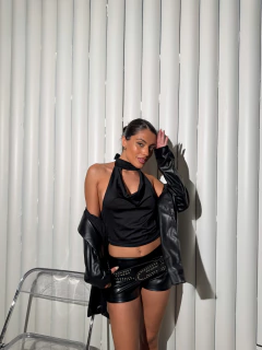 Top EIRA negro - Fulana De Tal