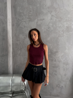 Musculosa ETEL bordo - Fulana De Tal