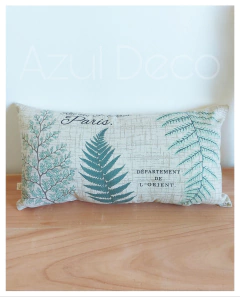 Almohadones Roma - Azul Deco