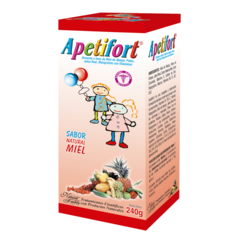 Apetifort Jarabe Vitamina para niños 240gr Natural Freshly