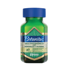 Multivitaminico con Minerales y Taurina 30 Cápsulas Blandas Botanitas