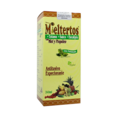 Mieltertos con Totumo, Sauco y Eucalipto Jarabe 240ml