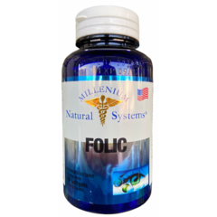 Ácido Fólico 400mcg X 100 Softgels Natural Systems - comprar online