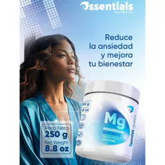 Glicinato de Magnesio polvo 250gr - Essentials - comprar online