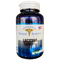 Lecitina de Soya 1200mg X 100 Softgels Natural Systems