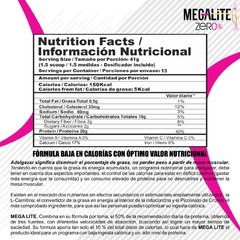 Mega Lite Zer0% 1.17 Libras en internet