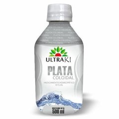 Plata Coloidal 500ml 10ppm 99.99% De Pureza Ultraki