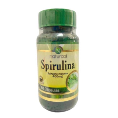 Spirulina 400mg x60 Capsulas Naturcol