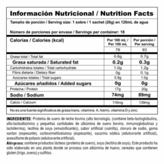 Bipro Classic 18 Sachets - Vainilla Proteina limpia - comprar online