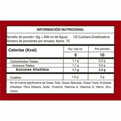 Creatina Complex Tnt 450gr Sin sabor - comprar online