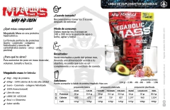 Megabolic Mass 2.3 Libras en internet