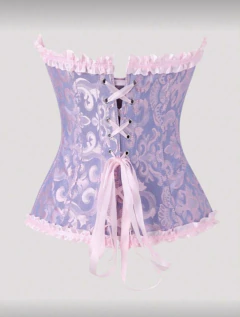 CORSET VICTORIANO LILA RAPUNZEL - comprar online