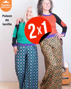 Palazo Lanilla Estampada - Santa Milonguita