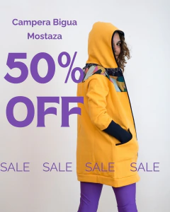Campera Bigua Mostaza