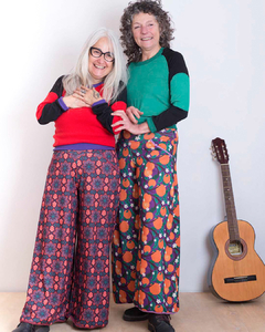 Maxi Palazo Lanilla Estampada