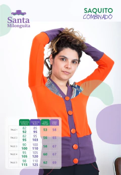 Saquito Combinado - comprar online