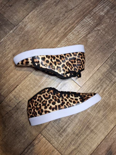 BOTA ANIMAL PRINT LONA - tienda online