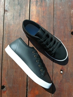ZAPA PU NEGRO - LP Diseño