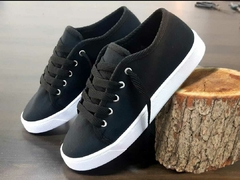 ZAPA LONA NEGRA - comprar online