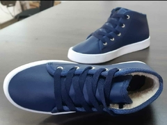 BOTA PU AZUL - LP Diseño