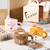 Taza animalitos con tapa