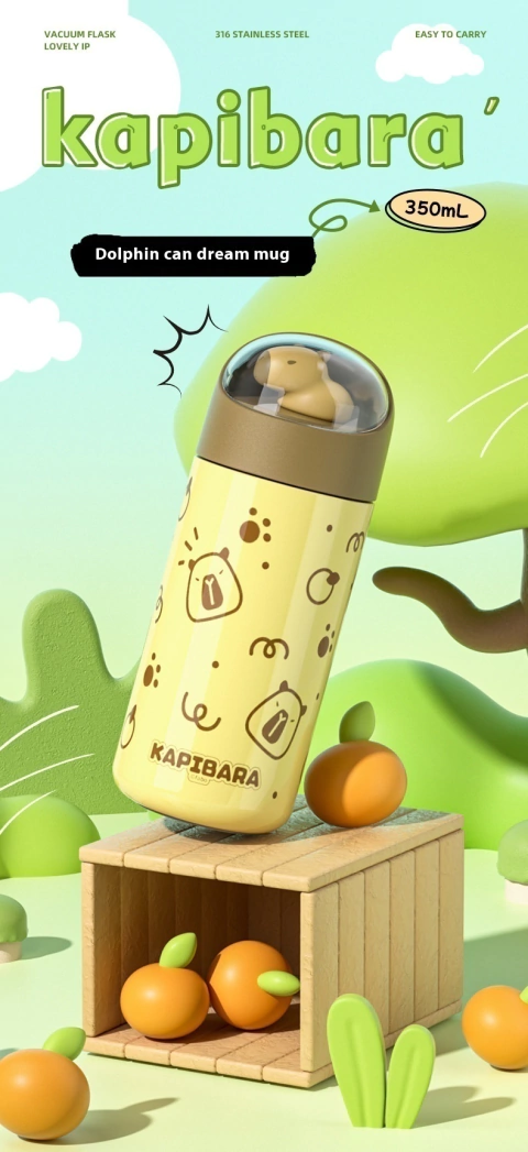 Botella capybara 350ml