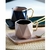 Set Bandejita + Taza De Cafe Nude Borde Dorado - unico&novedoso