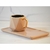 Set Bandejita + Taza De Cafe Nude Borde Dorado - tienda online