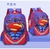Mochila premium superheroes con luz
