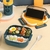 Lunchera con divisiones 1300ml - comprar online