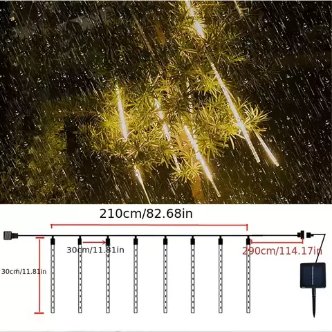 Luz solar meteoro calida ilum