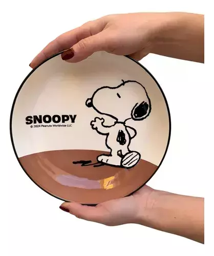 Plato hondo snoopy - comprar online