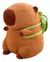 Peluche xxl capybara con tortuga - comprar online