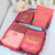 Kit organizador de valija x6 pc