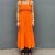 Vestido Reyna Naranja
