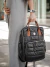 Mochila Maternal Taylor Negra Brillante