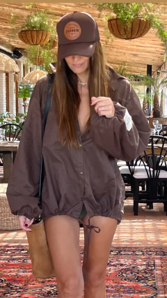 CAMISA PALM MOCA - comprar online