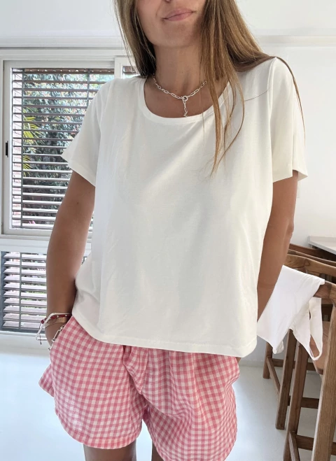 Remera Basic natual - comprar online