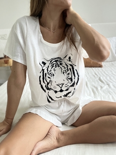 Remera cotton tigre