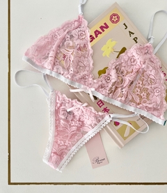 Conjunto Chiara rosa - Bona Lingerie